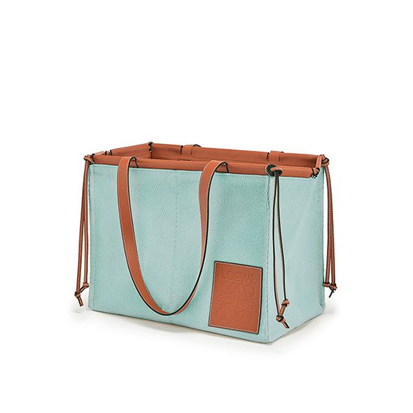 【ロエベ】クッショントート キャンバス&カーフ偽物 4色 0010398337